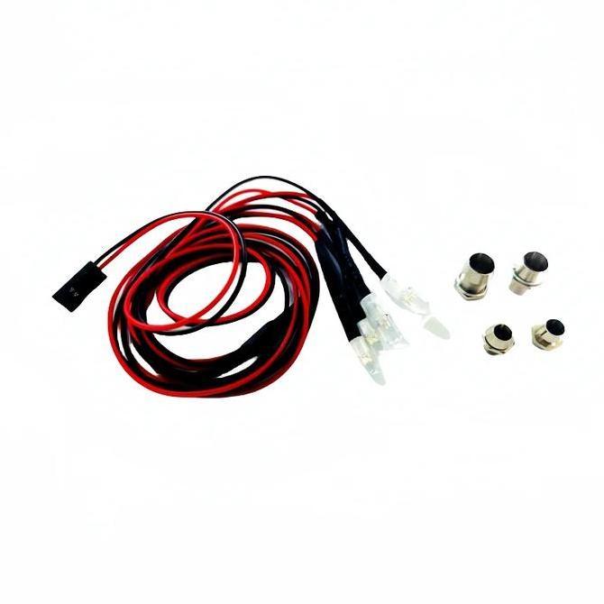 Lansungkirim- Set Lampu Led Rc Plus Modul Rc Mn Wpl 1:10