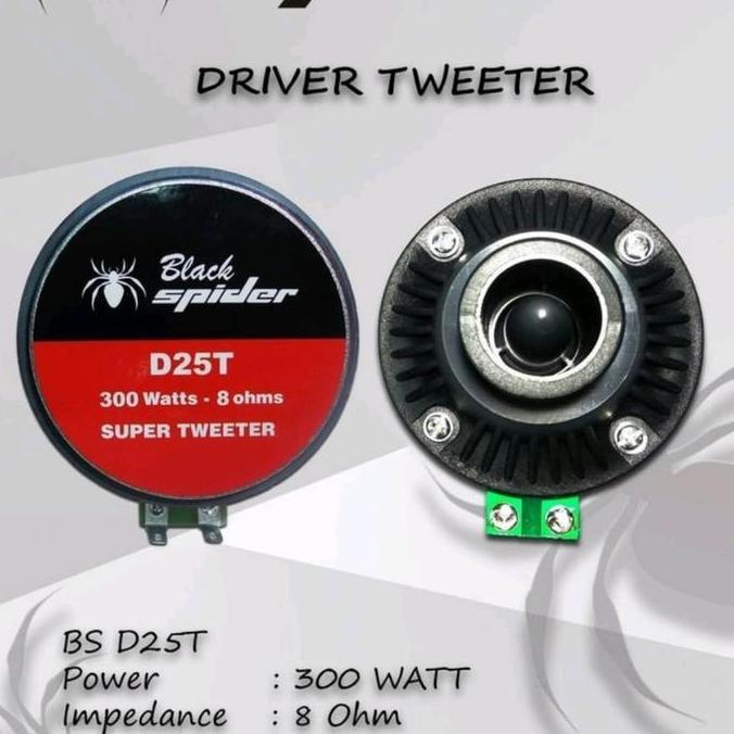 DRIVER TWEETER BLACKSPIDER BS D25T