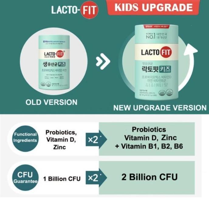 Lgsgkemas- Lacto Fit Probiotics Kids Anak Vitamin D + Zinc - Lactofit - Lacto-Fit