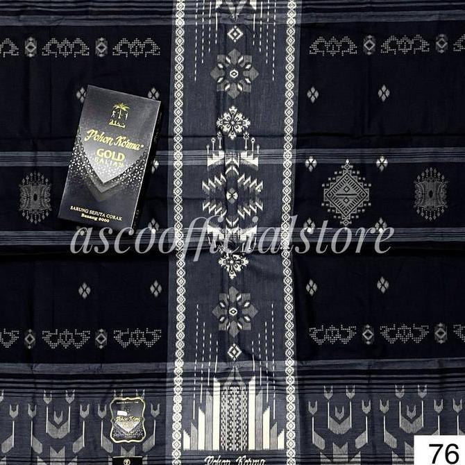 Otwkirim- Sarung Pohon Kurma Gold Balian Terima Grosir Dan Ecer