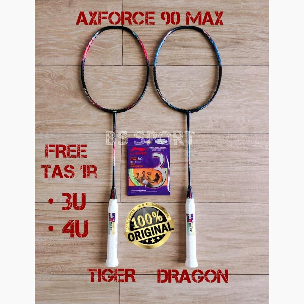 RAKET BADMINTON LINING AX FORCE 90 MAX AXFORCE 90 MAX ORIGINAL