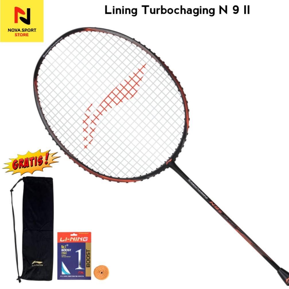 Lining Raket Badminton Turbocharging N 9 II Ultra Carbon