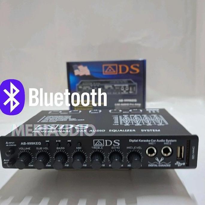 Pream Parametrik Bluetooth Karaoke ADS/DB QUAT NEW DESIGN PREAM BLUETOOTH KARAOKE EQUALIZER