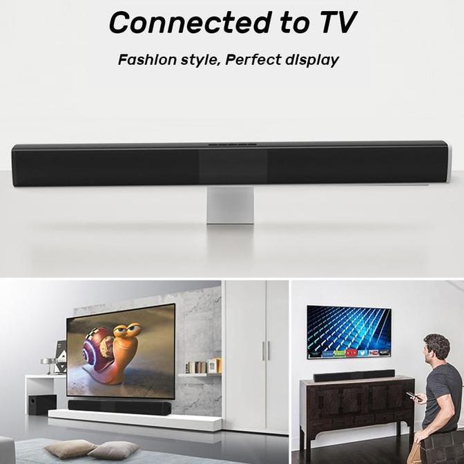 Soundbar Bluetooth Aktif Speaker Home Theater rca input