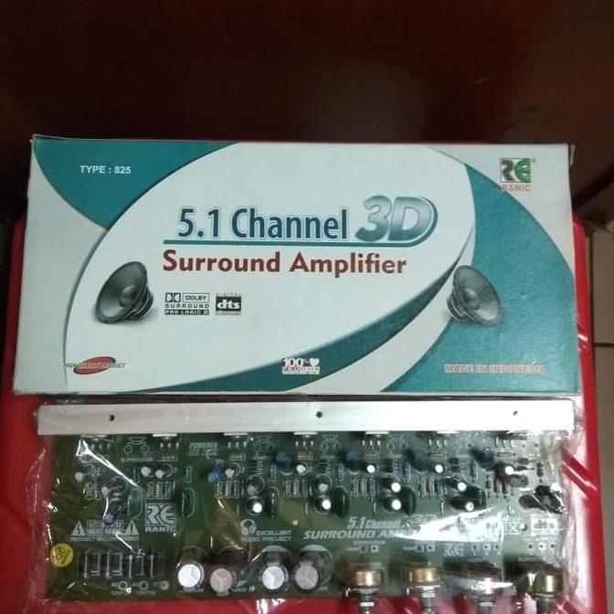 Kit Surround Amplifier Home Theater 5.1 Channel