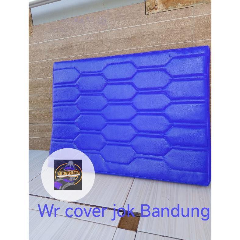 matras kasur pengganti sandaran penumpang truk kasur mobil motif sarang tawon tebal busa 5 cm