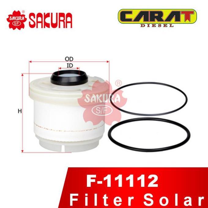Yesss- Sakura F-11112 Filter Solar Innova Fortuner Hiace Hilux Pajero F11112