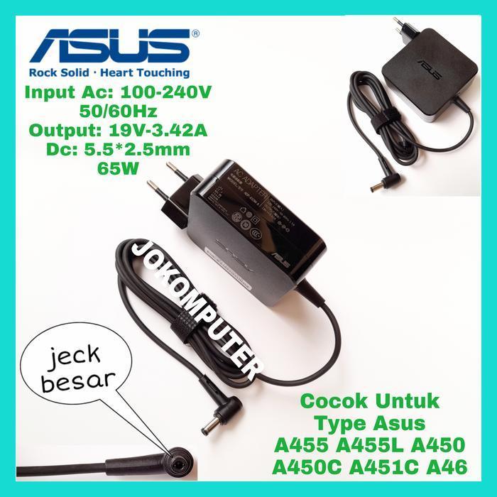 Adaptor Charger Asus A46 A46CA A450C A450 A460C