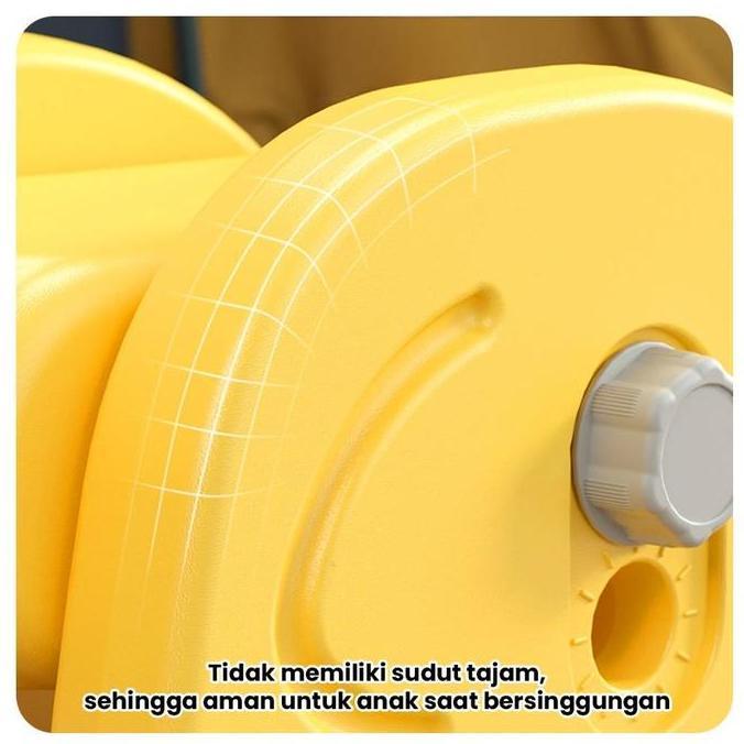 Thebest- Mainan Jungkat Jungkit Mainan Anak Jungkat Jungkit Rocking Horse Bahan HDPE Jungkat-Jungkit