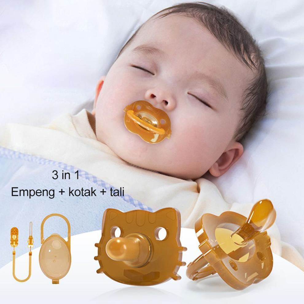 hot product aikoky dot empeng bayi newborn/empeng bayi silikon lembut/kompeng bayi 0 6 bulan