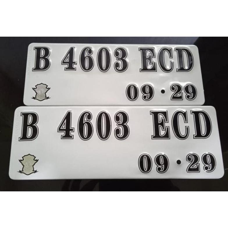 COD Variasi Plat Nomor motor Baut Tanam Super tebal, awet, murah, plat lapis Acp, plat stiker cuttin