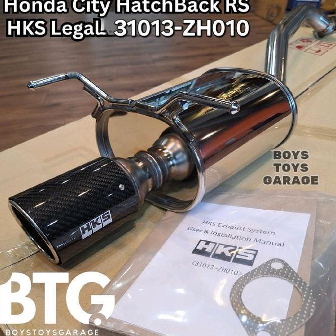 Knalpot HKS Honda City HB Hatchback RS 1.5 GN HKS Legal Muffler Ori Terlaris