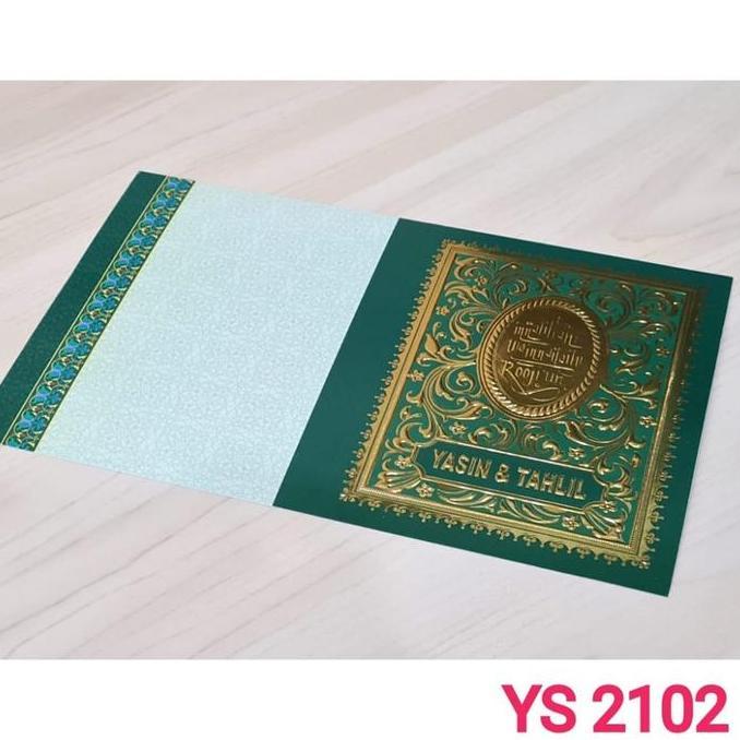 Blangko Cover Buku Yasin ERBA YS-2102 isi 100 Lembar