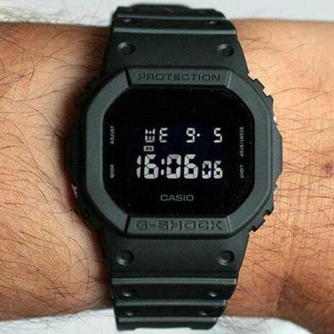 Casio G-Shock DW-5600BB-1 / GShock DW5600BB Original & Bergaransi LUIS