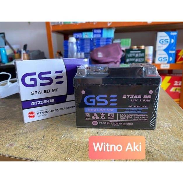 Aki Motor Yamaha Xeon RC Gtz5s GS E Aki Kering MF Terlaris