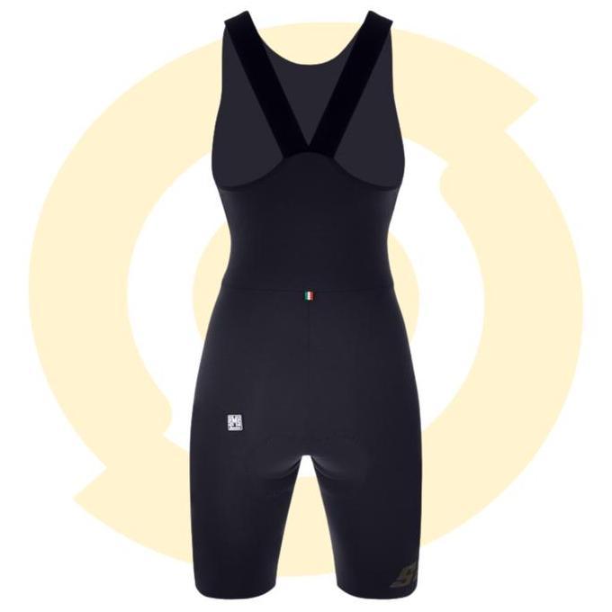 Bib Short Celana Sepeda Wanita Santini Women Unico Black