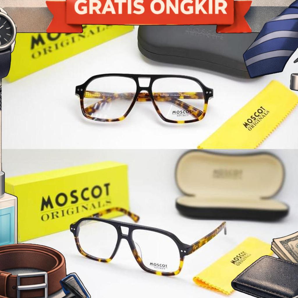 Frame Kacamata Pria Moscot Bjorn Size Besar Grade Original