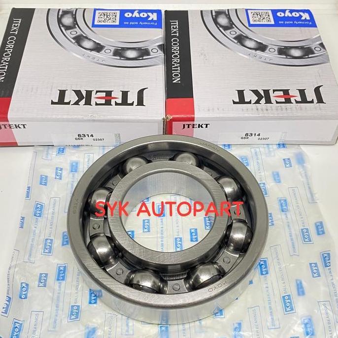 BEARING 6314 CM KOYO TANPA TUTUP 6314CM KOYO