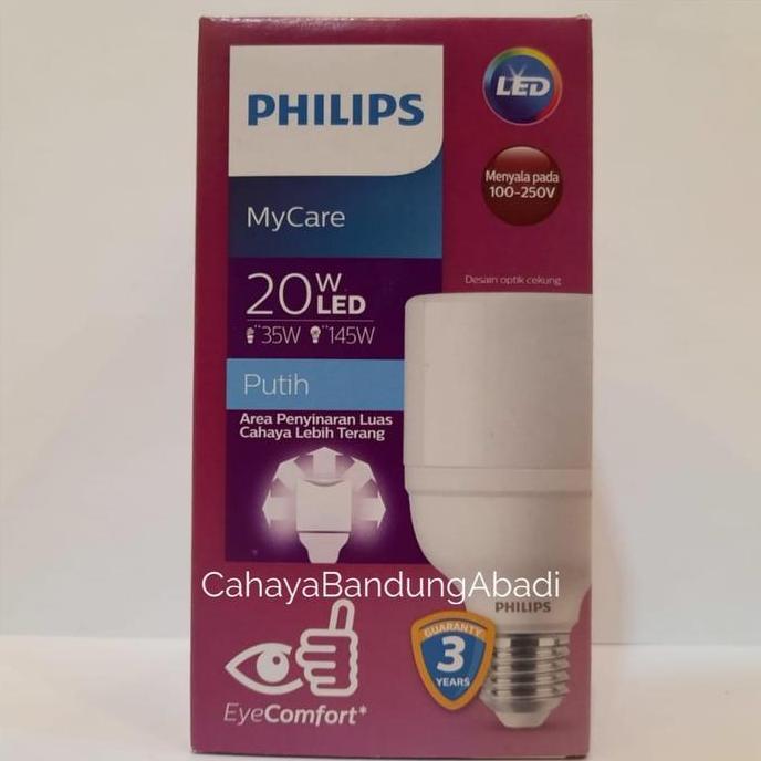 Bestone- Lampu Philips LED Bright 20 Watt Putih Kuning
