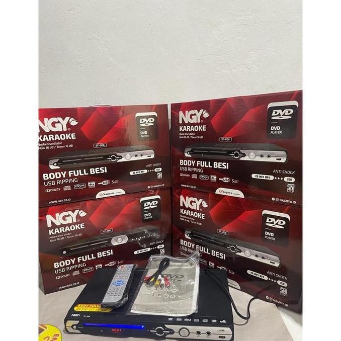 Bestone- Dvd player NAGOYA body full besi USB/MP3/MP4karaoke bisa atur key full