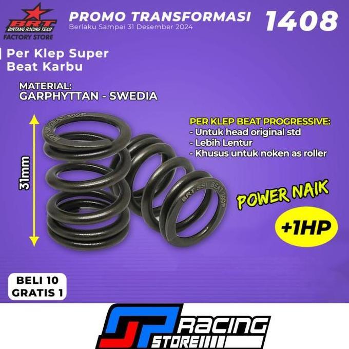 Per Klep Super Swedia Honda Beat Karbu - BRT Promo 14