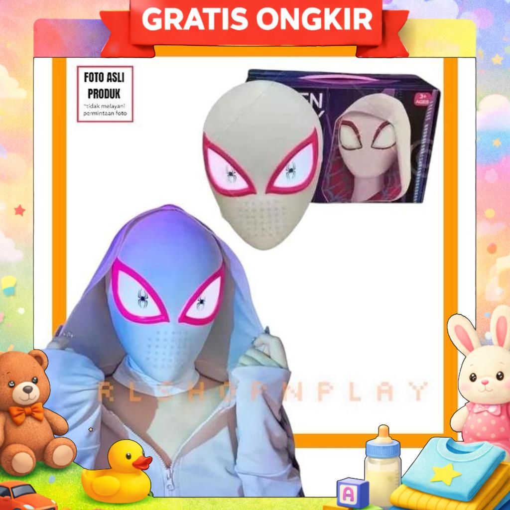 Topeng Spiderman Cosplay Superhero Mask
