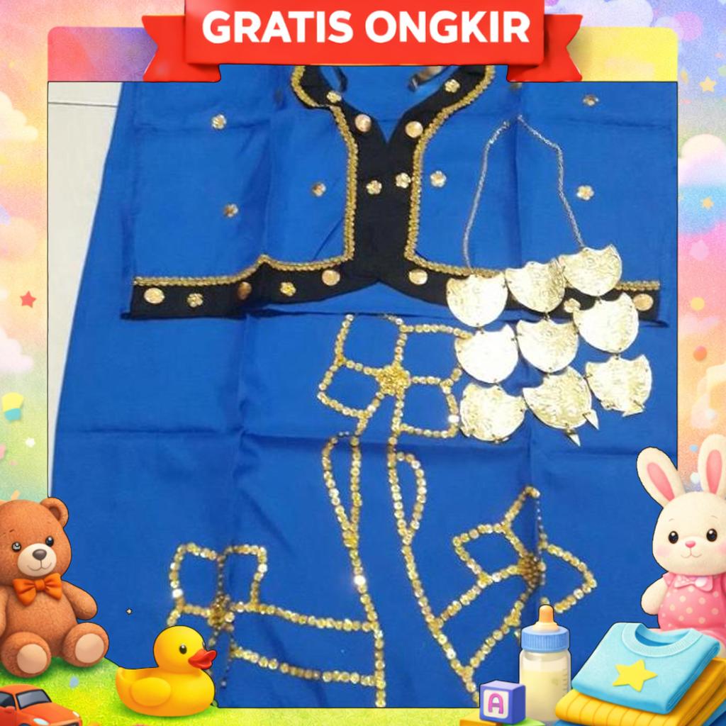 Baju Adat Bodo Bugis Lengkap,Baju, Mahkota, Kalung.