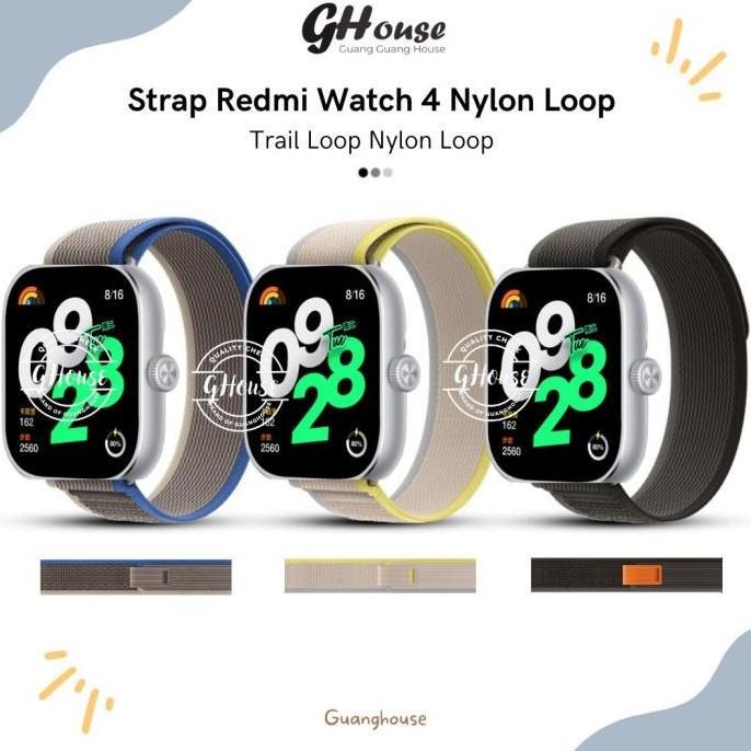 Strap Redmi Watch 4 Nilon Trail Tali Jam Xiaomi Redmi Watch 4 Nilon