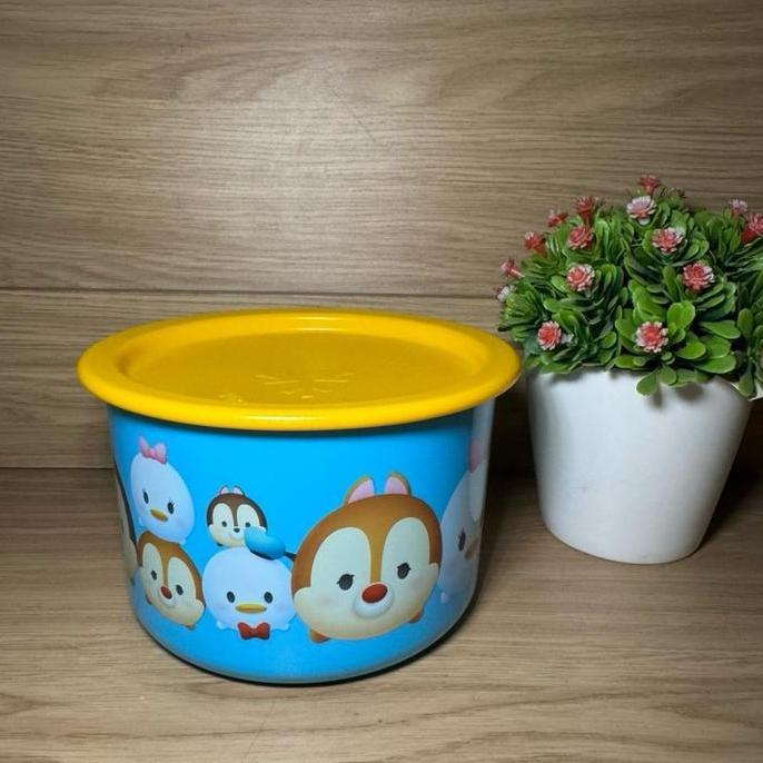 Tsum tsum canister toples penyimpanan Tupperware