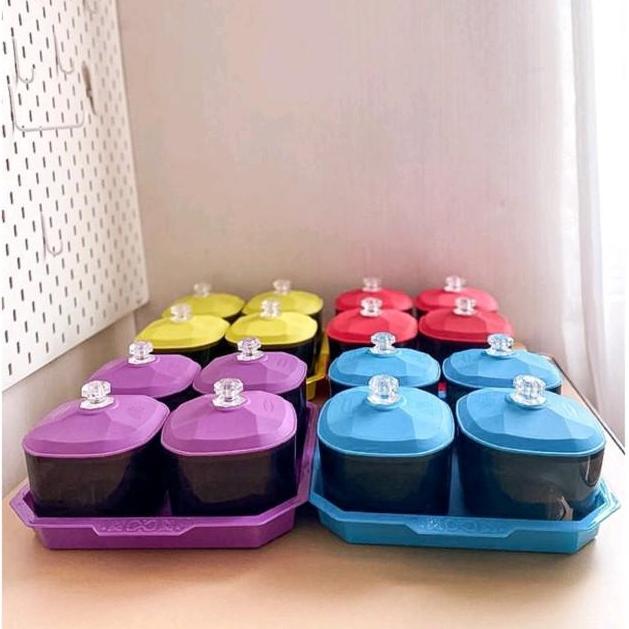 Toples Lebaran /  Toples Set Nampan Lebaran / Toples Set isi 4 + Nampan