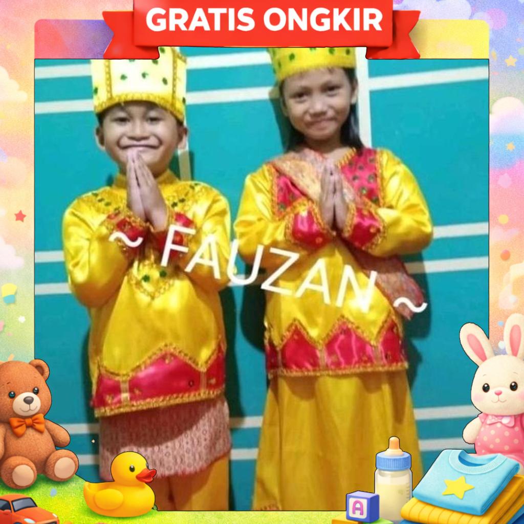 Baju Adat Gorontalo Tk Sd // Pakaian Adat Gorontalo