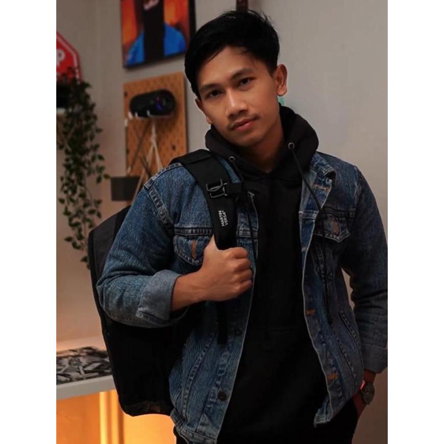 Grosir Martin Versa Tas Ransel Laptop / Macbook Tas Punggung Laptop Tas Kantor Giani L Pria Sekolah