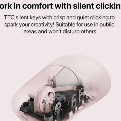 Murah Xiaomi Wireless Mouse 3 Bluetooth 2.4Ghz Dualmode 1200Dpi Usb Receiver