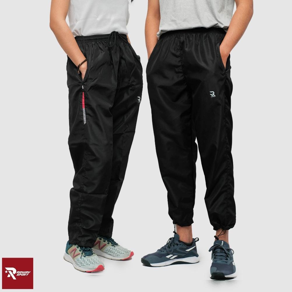 ORIGINAL CELANA OLAHRAGA TRAINING PARASUT  PANJANG I CELANA SPORT LARI RUNNING PRIA WANITA UNISEX