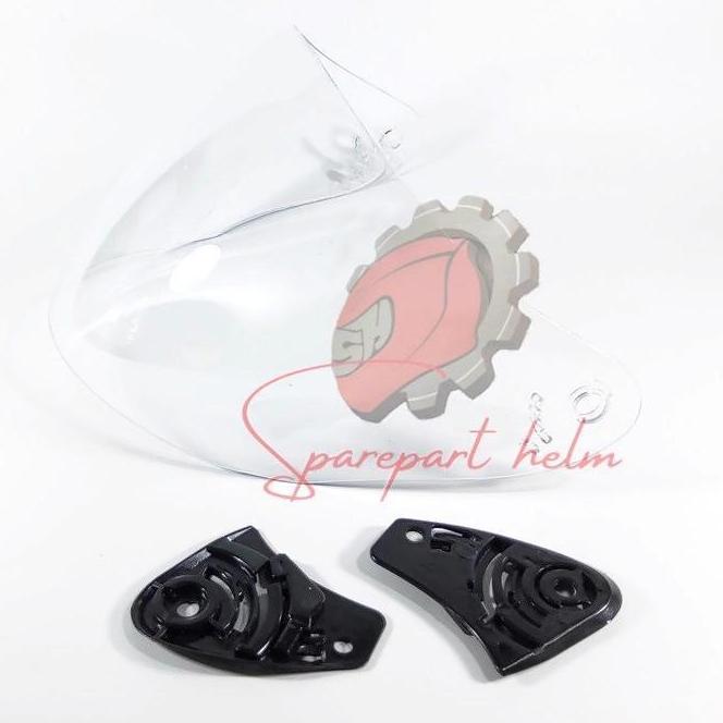 Thebest- Kaca helm Kyt Dj maru Visor helm Kyt Dj maru rachet