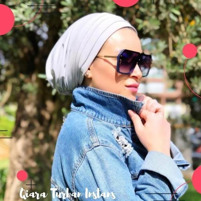 Thebest- QIARA INSTANT TURBAN JERSEY KOREA / TURBAN / TURBAN WANITA / TURBAN