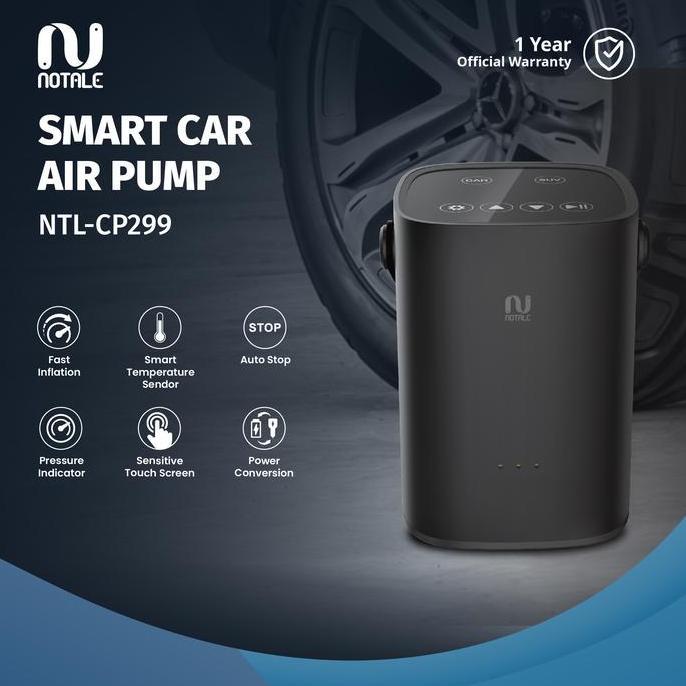 Notale Air Pump Inflator Electric Pompa Ban Mobil Sepeda