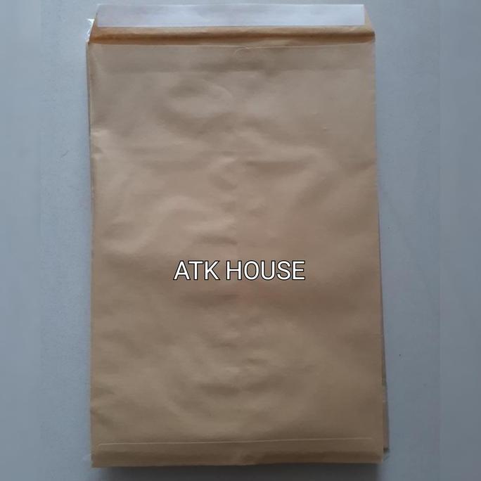 Amplop Coklat Folio Seal/Map Coklat F4/Amplop Folio Coklat Lem/Envelop