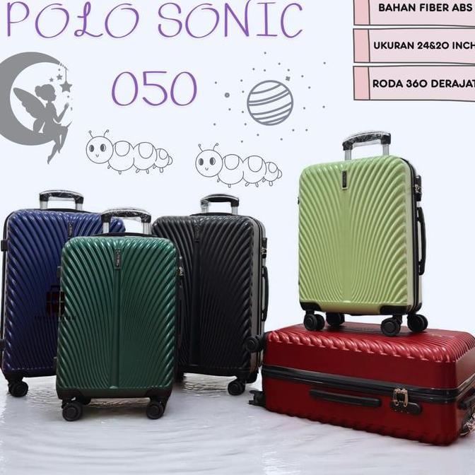 Koper Premium 24 inch 7182 POLO koper traveling , Koper pakaian,