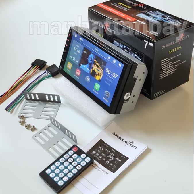 Full Touch Panel 7" Double Din Head Unit Universal Skeleton SKT-8197
