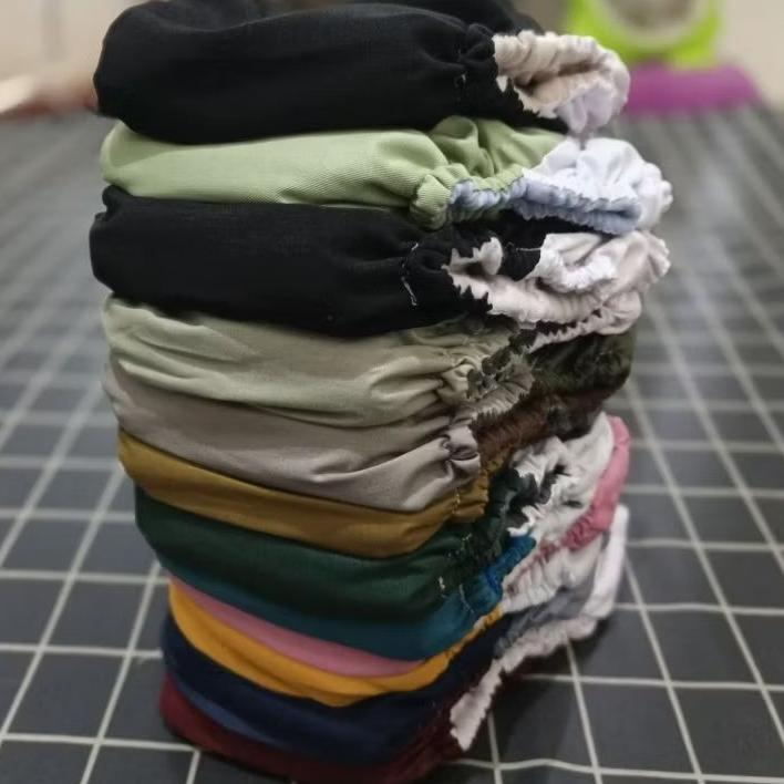 Berkualitas [12 Pcs] Popok Bayi Popok Cuci Ulang Clodi Celana Anti Bocor Aio Paket Hemat Promo Grati
