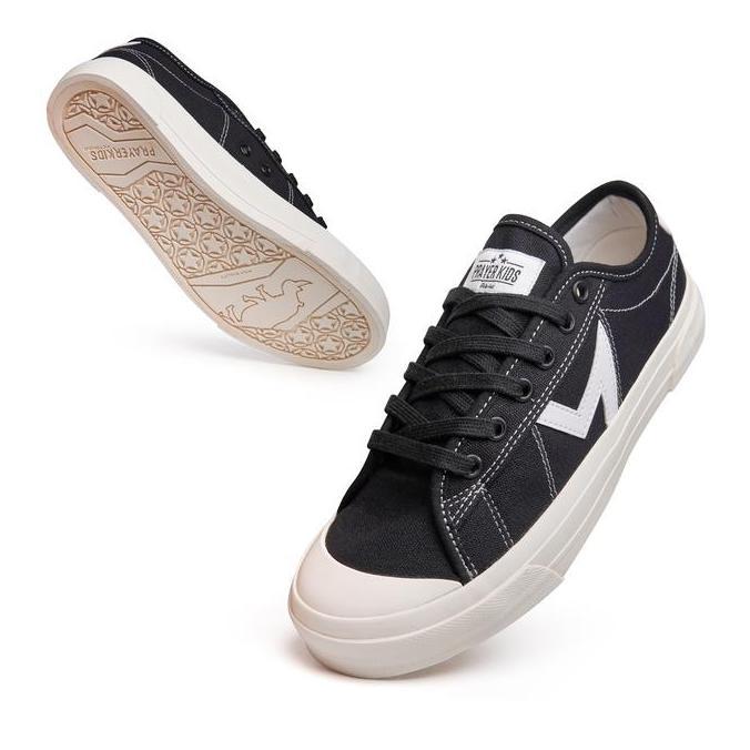 BEST SELLER / PREMIUM Prayer Kids - Sepatu Unisex Kecot 2 Ox Black - 100% Original Fashion