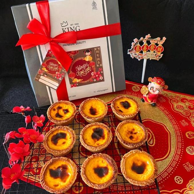 egg tart imlek hampers original Chinese new year