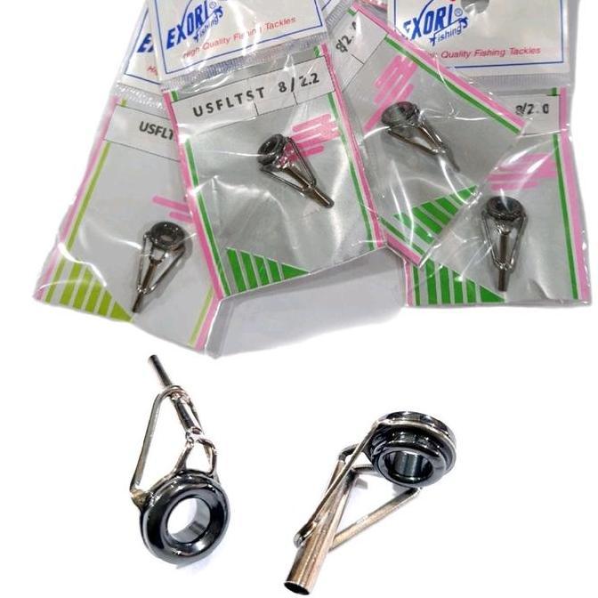 Fhistik- Marit Ujung Joran Double Keramik Exori Ulfstst - Bahan Keramik Lebih Tebal - Mancing, Alat 