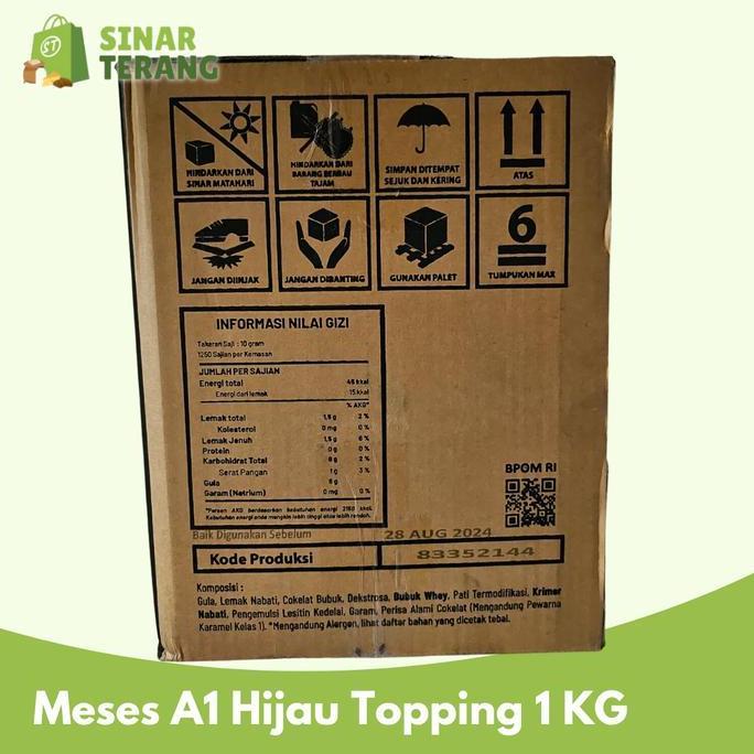 Cod,Bisa- Meses Jokari 1 Kg / A1 Hijau Mesis Coklat Ekonomis Roti Innova 1Kg