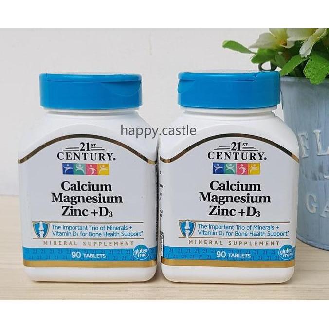 21st century calcium magnesium zinc d3
