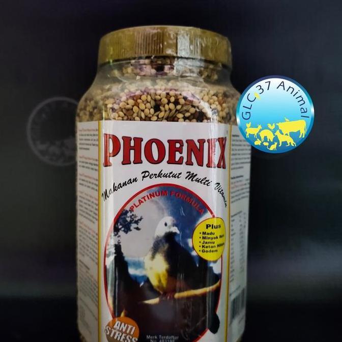 Bluee- Phoenix Kutut Perkutut Botol Pakan Burung