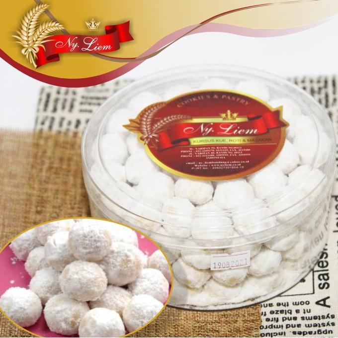Putri Salju Kue Kering ala Ny. Liem 1 toples