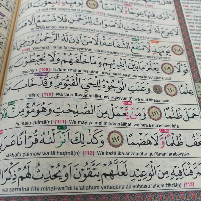 Alquran Tajwid Al-Karim A4 - Al Quran AlKarim Terjemah dan Latin