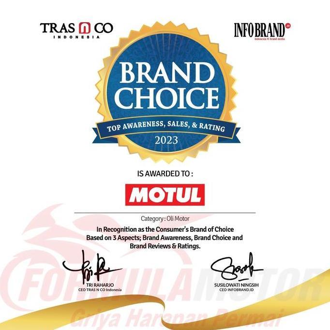 Olinol- Motul Moto 4T All Series 800Ml/1L - Oli Mesin Motor 4Tak (Original Resmi)